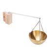 Essential Oil Bowl Golden Stainless Steel 12CM Round Fragrance Diffuser Cup Holder for for Sauna and Spa