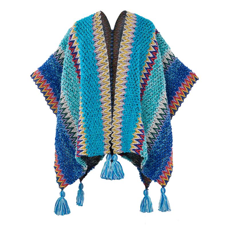 Women's Ethnic Style Travel Shawl Cape