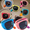 Foldable Sunglasses for Kids Boys Girls Outdoor Travel Goggle Shades Eyewear Vintage Square Frame UV400 Sun Glasses for Children