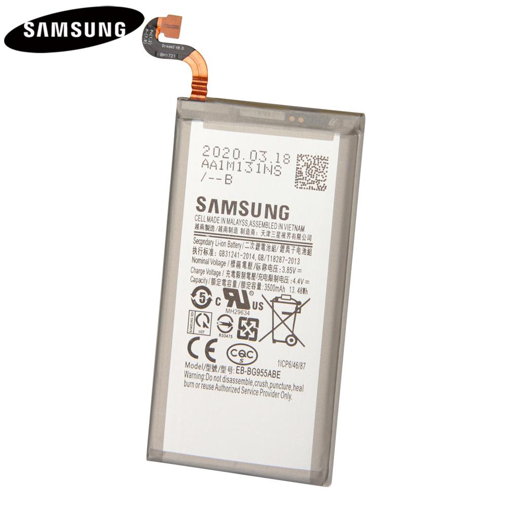 Originalt erstatningsbatteri EB-BG955ABA EB-BG955ABE For Samsung GALAXY S8 Plus S8Plus S8+ G9550 G955F G955FD SM-G955