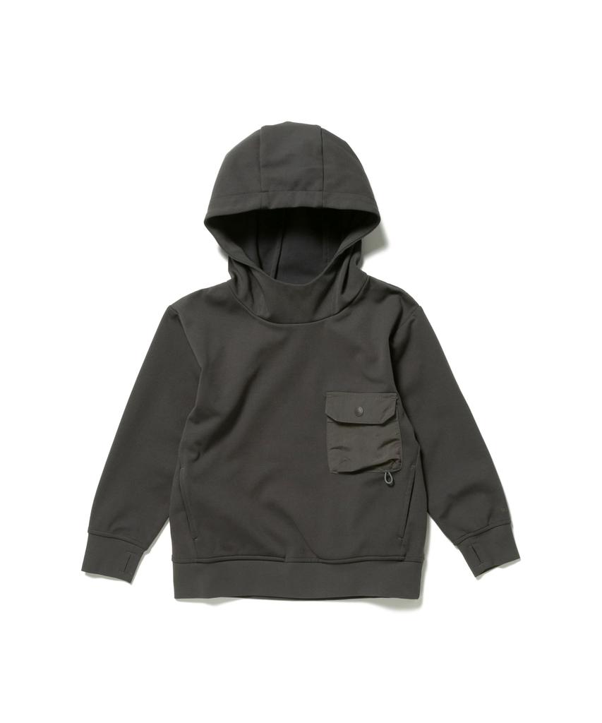 Snow Peak Kids Insect Shield Size 110 T-Shirt SW-25SK004 Hoodie, Charcoal,