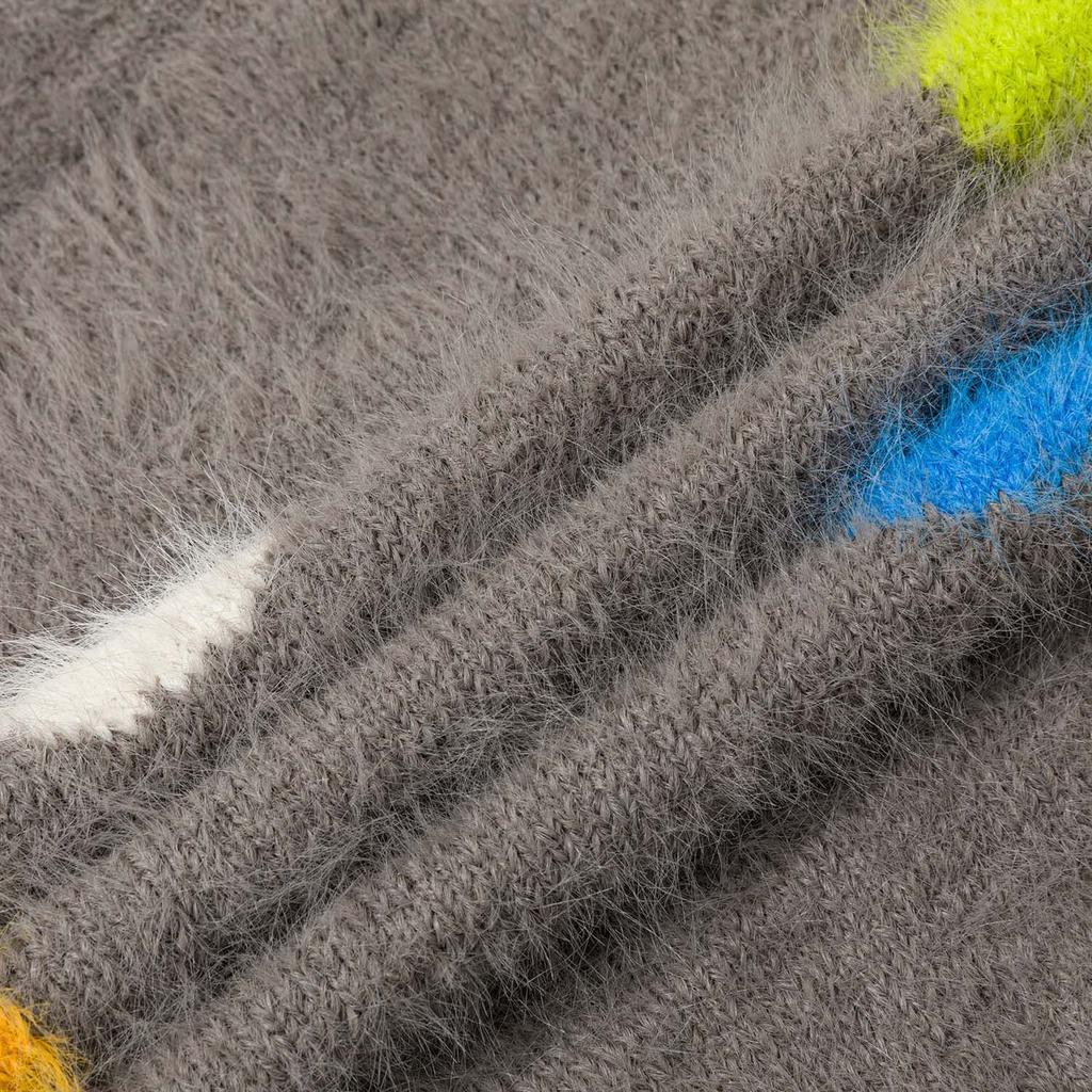 Vans Zhang Quan Snake Year Limited Edition Warm Comfortable Versatile Long Sleeve Knit Sweater Women Sweater Brown VN000P6RETT