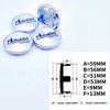 4pcs/Lot High Quality ADVAN Racing Emblem Logo 59mm Car Wheel Center Caps High Cap Accessories Wheels Hub Rim Hubcaps Cover