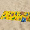 Construction Vehicle Beach Towel 1PC an Optimal Gift for Boys Swimming Pool Towel Comfortable with Fast Absorbency