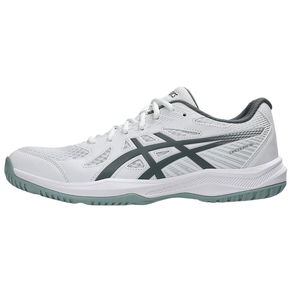 ASICS UPCOURT 6 Дышащие волейбольные кроссовки Мужские Белые 40.5