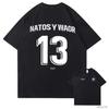 NATOS WAOR Merch Koszulka na Tournee 2026 dla Mężczyzn Kobiet Hiphop Streetwear Luźne Góry Bawełniana Koszulka NW5