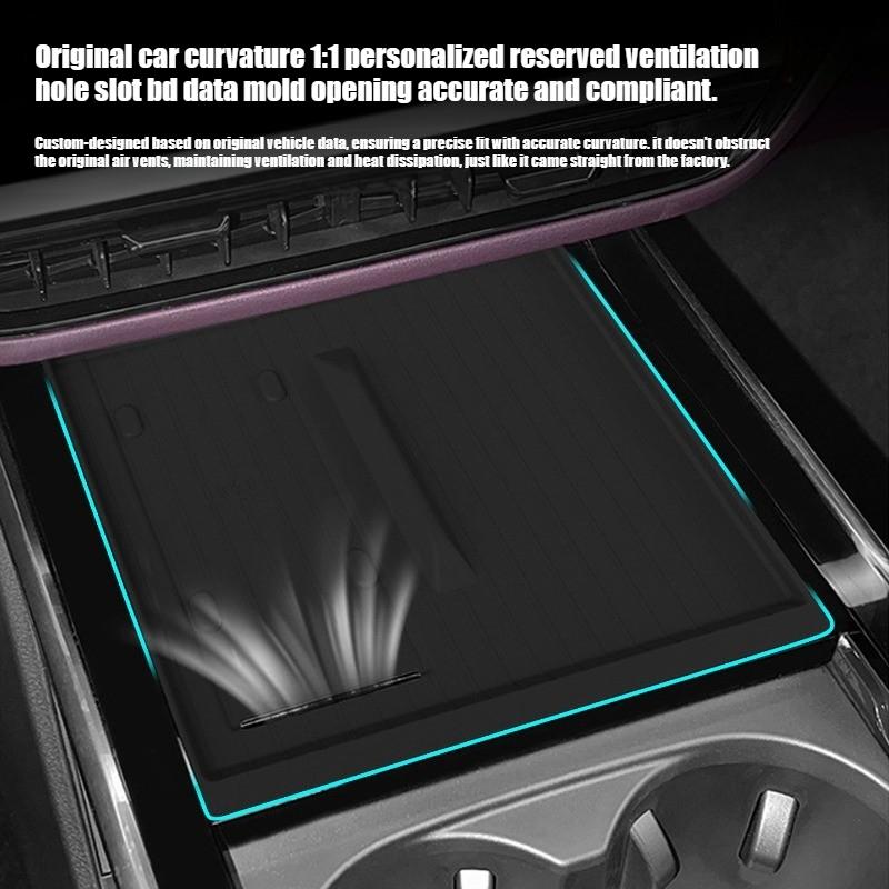 Chargeur sans fil Pad en silicone Accessoires Protection Modification Fournitures Pour Mazda EZ-60 CX-6e 2025 2026