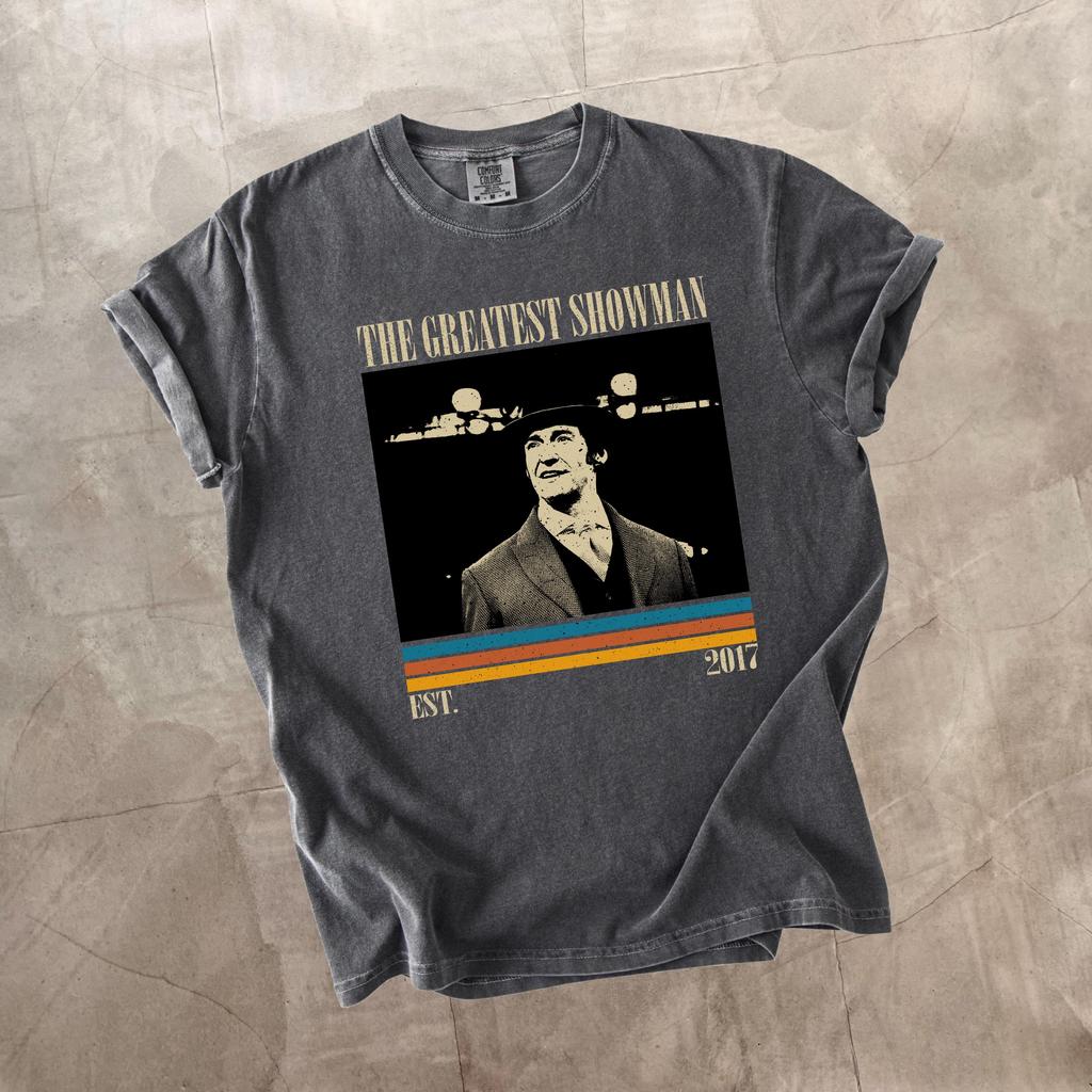 King of Circus Tshirt Retro Movie Theme Tshirt Printed Pattern Tshirt Gift for Fans Unisexs and Womens Tshirt