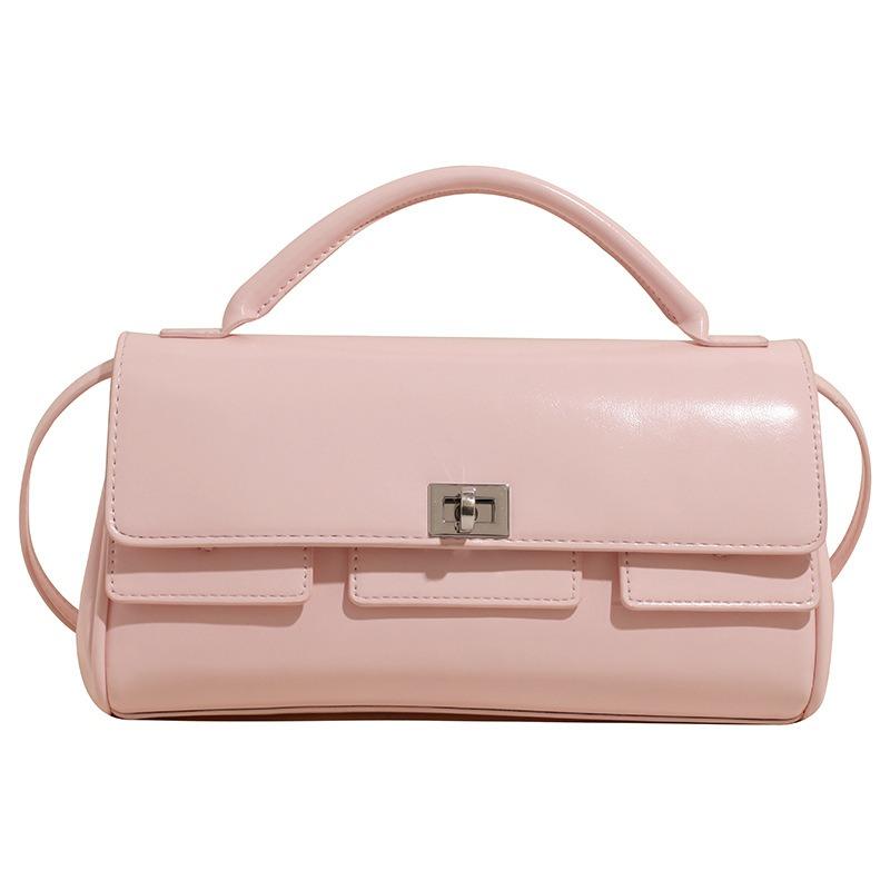 Shoulder bag women's new high-end fashion bag simple casual versatile messenger bag commuter underarm small square bag