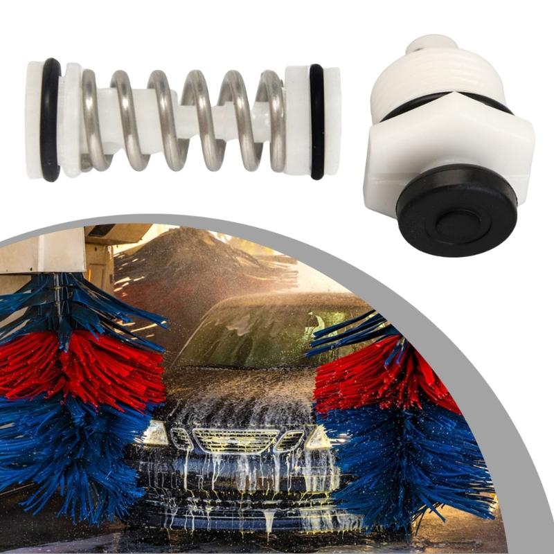 Auto Priming Car Wash Pump Head Kit With Automatic Shut Off Valves For 2208C 266 Pressure Washer Maintenance And Repair