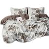 Warm Flannel Bedding 200x220 + Pillowcases Polish 3 Pieces Lines Stripes