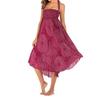 Bohemian Cross-Border Beach Dress: Thai-European-American Style, Two-Wear with Large Hem