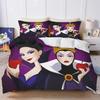 Villains Maleficent Ursula Evil Queen Bedding Set Evil Queen Bedding Set3D Children'S Bed Set Holiday Gifts