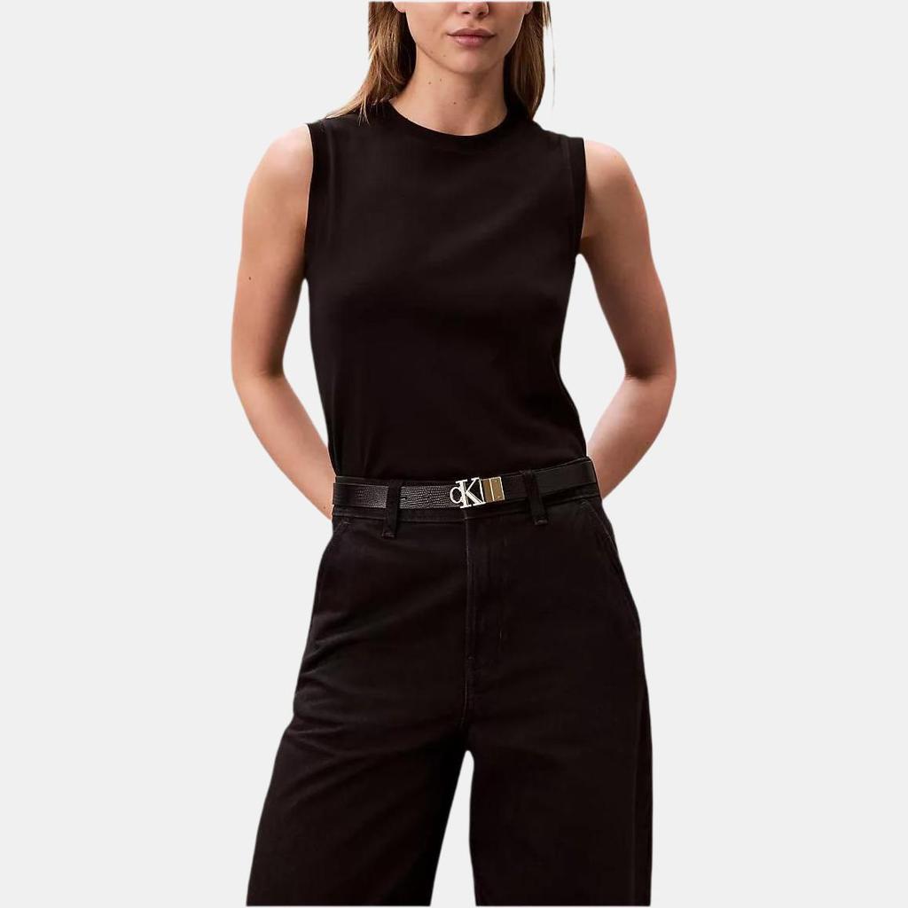 Calvin Klein Slim Fit Round Neck Comfortable Breathable Simple Vest Women tops 47C201G-UB1