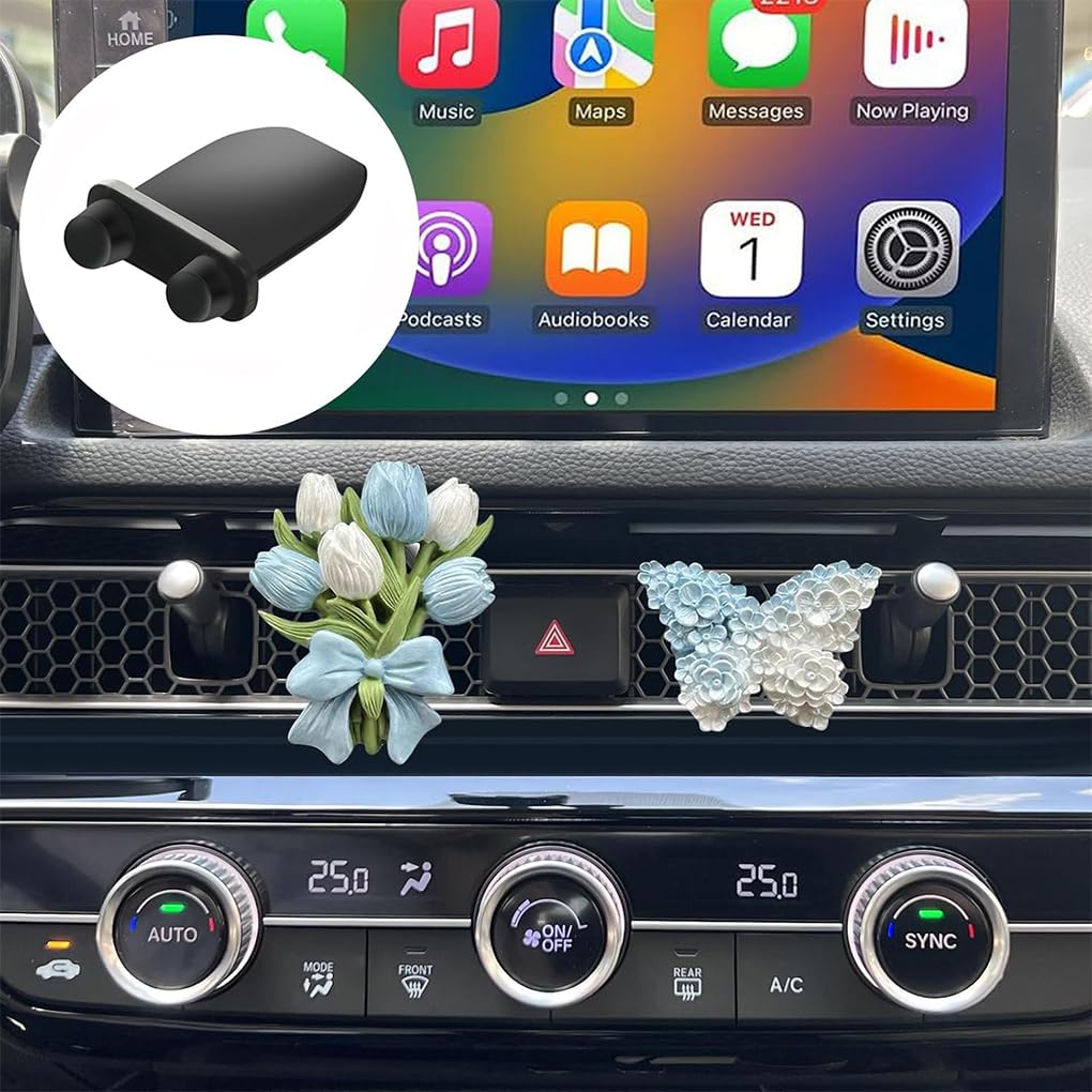 DOSJJIASL 3 Pack Square Head Car Vent Clip Car Vent Clip Custom Fit Car