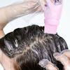 Hair Oil Application Bottle with 3 Pointed Mouth Caps and 6 Ounces Hair Dye Bottle Root Comb Hairdressing Dyeing Comb Bottles