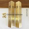 Chinese Antique Tables and Chairs Pure Copper Corner Protection Decoration Decoration Protection Plane Accessories Corner Code