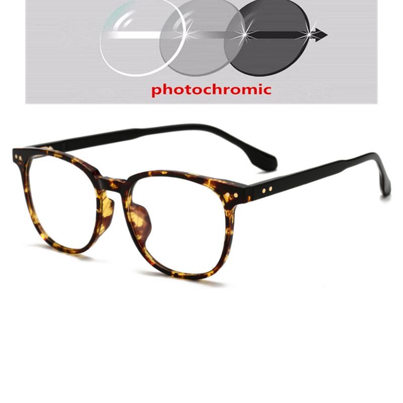 Transparent Gray TR90 Computer Optical Glasses EyeglassFrame Anti Blue Rays Oval Short-sight Eyeglasses Prescription 0 -0.5 -0.75 To -6