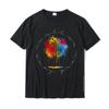 Pride Regenbogen Baum des Lebens T-Shirt Anime Im Angebot Herren Oberteile Hemden Geschenk T-Shirts Baumwolle Cool