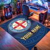 Custom Melbourne Fc Carpet Rug for Living Room Bedroom Home Sofa Decoration,Kids play Nonslip Floor Mat
