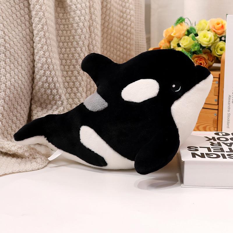 New Cute Orca Doll Orca Plush Toy Whale Plush Toy Whale Doll 30cm(0.16kg)