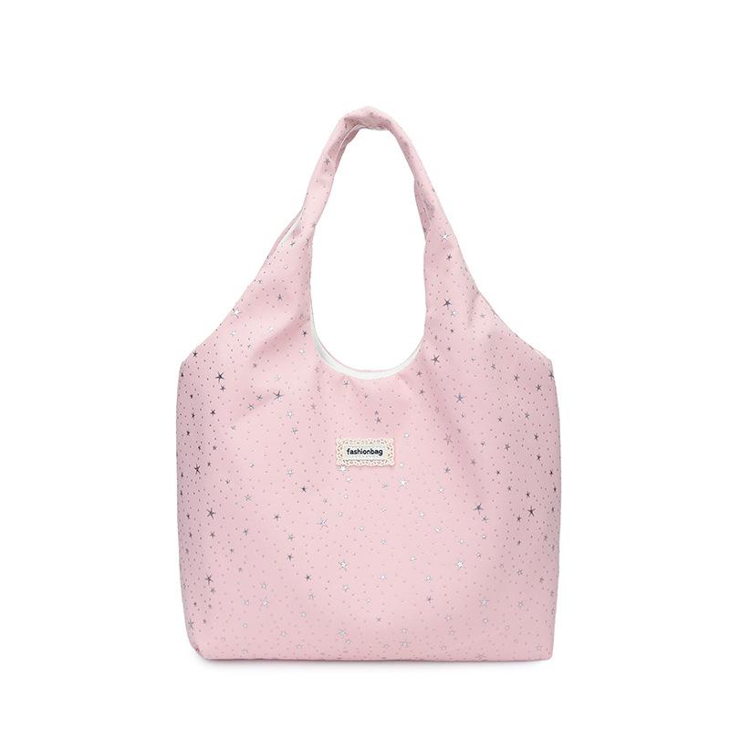 

Tote Bag Women s Large Capacity Single Shoulder Handbag рожевий