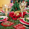 2PCS Heat Insulation Christmas Felt Coasters Antifouling Cup Mat Drink Pads Coasters  New Year