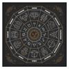 Astrology Tarots Table Altar Cloth Metaphysical Board Game Mat Pendulum Divinations Altar Tablecloth Board Game Card Pad