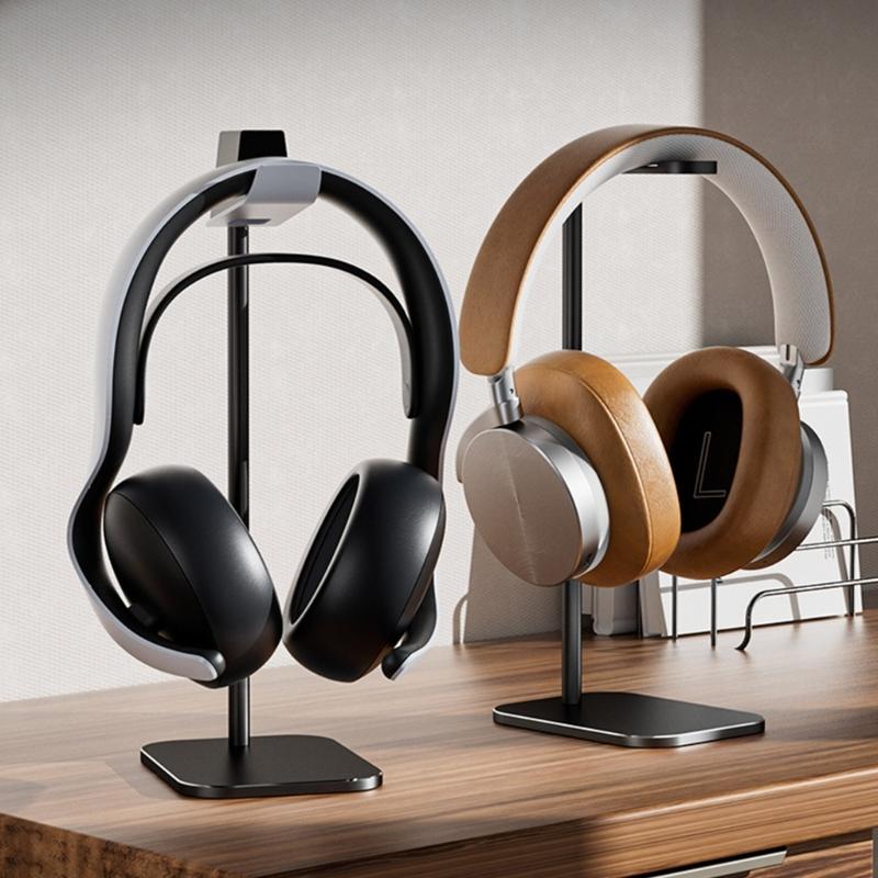 Headphone Stand for Pulse Headset Holder with Aluminum Supporting Rod Desktop Headphone Stand