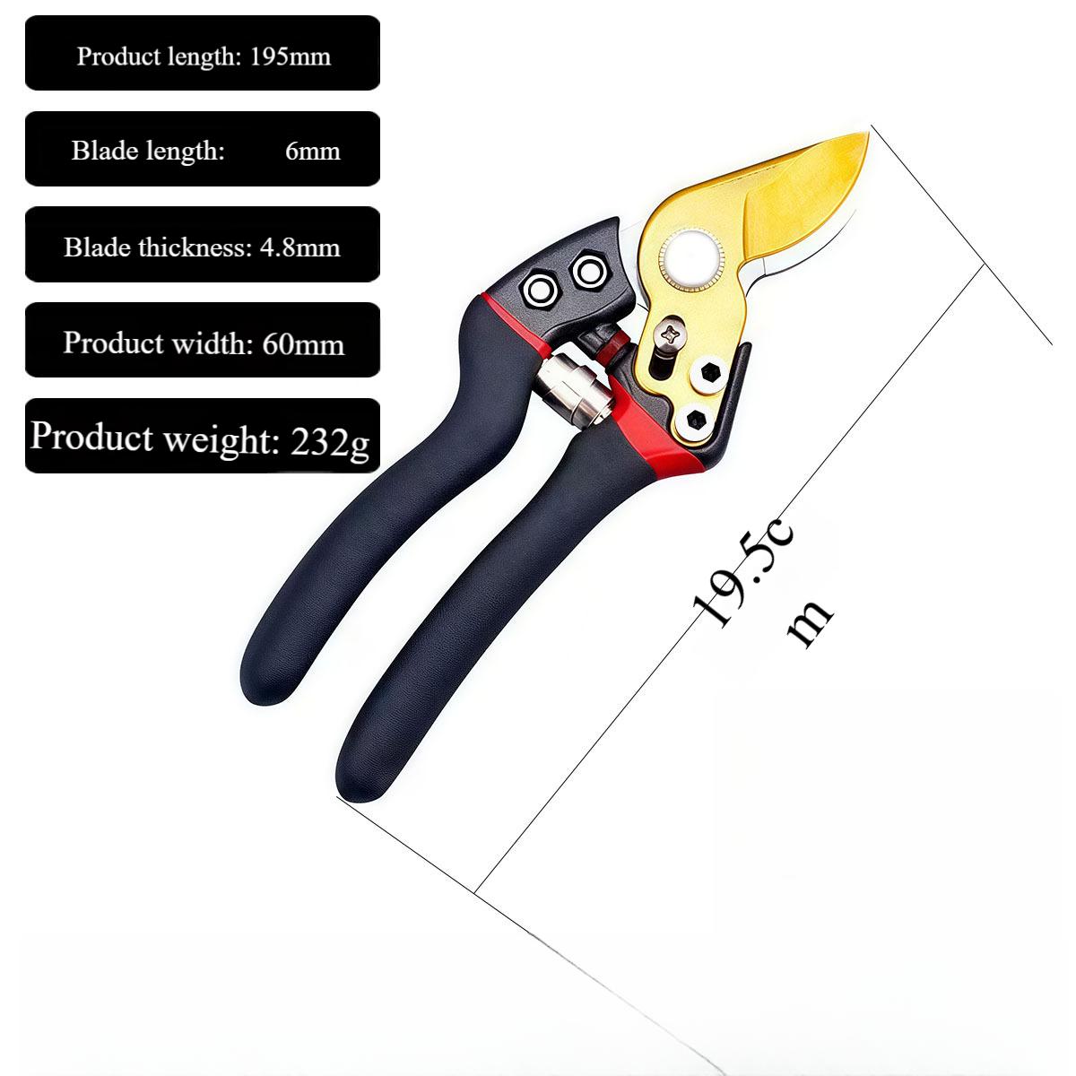 

Ножницы для грубой обрезки из высокоуглеродистой стали SK6 Профессиональные садовые инструменты для обрезки Ножницы для грубой обрезки, экономящие труд