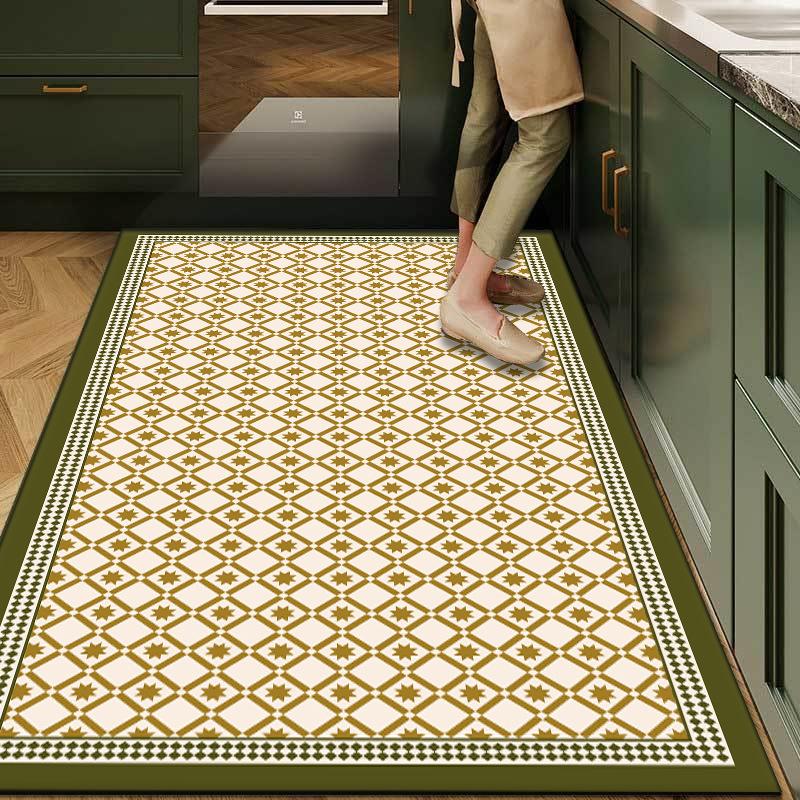 Podložka na podlahu do kuchyně na balkon PVC Voděodolná Olejoodolná Protiskluzová Koberec Jednorázové Otíratelné Koberce Odolné proti špíně na velké ploše