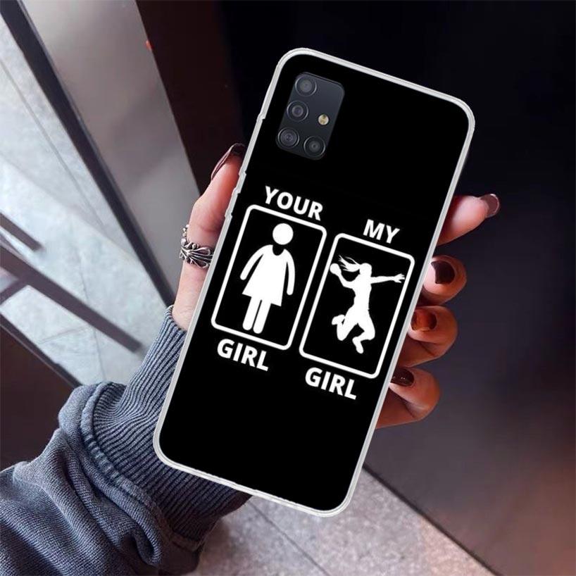 

Handball Sport Phone Case For Samsung Galaxy A52 A51 A50S A32 A22 A12 A02S A72 A71 A31 A70 A30S Note 20 Ultra 10 Plus S10 Galaxy Samsung A50S