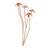 Mushroom Ground Decoration Metal Decorative Mushroom Decor for Lawn Garden Patio Courtyard Walkway