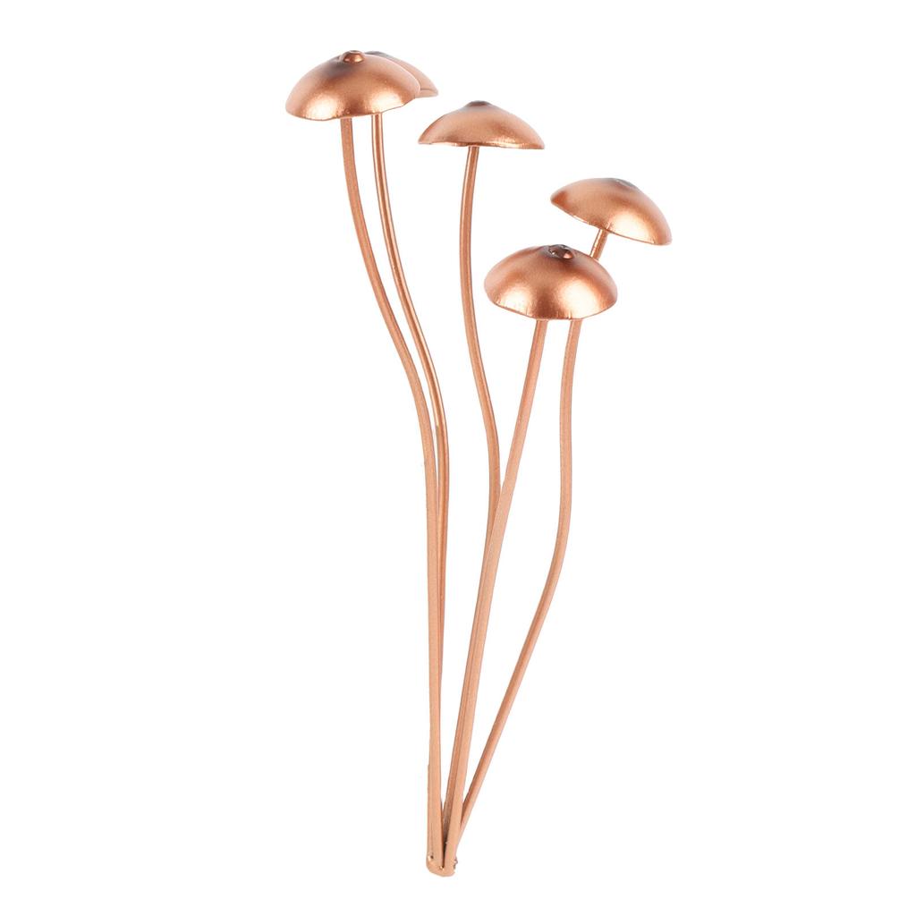 Mushroom Ground Decoration Metal Decorative Mushroom Decor for Lawn Garden Patio Courtyard Walkway
