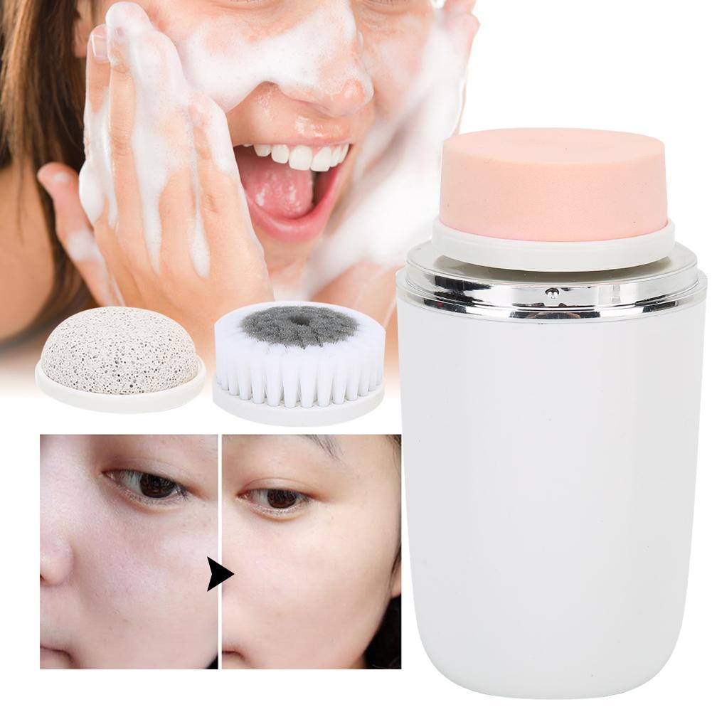 3 In 1 Electric Face Cleaner Waterproof Pore Cleaning Household Face Cleansing Brush