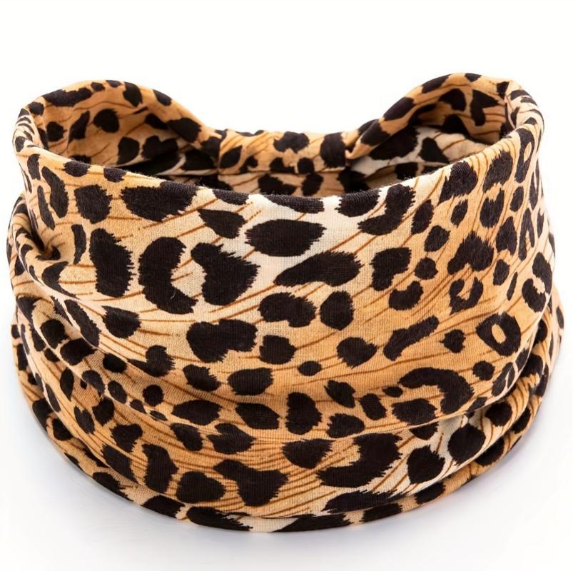 Women's  Boho Cotton Printed Headband Sports Band Striped Headband A Wide Edge Yoga Headband Soft Hair Band Headdress Bundle Women Girls Hair Band