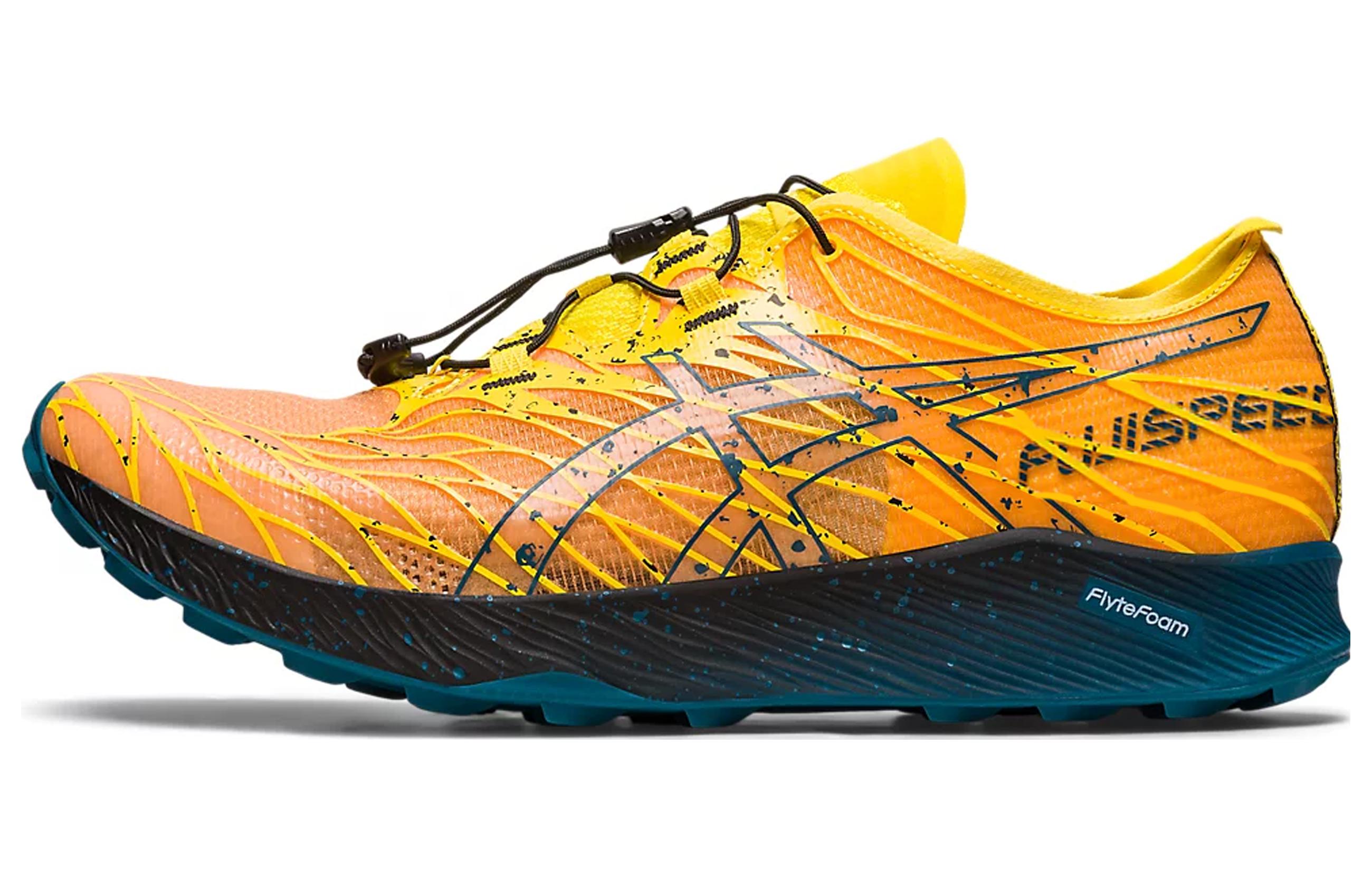 ASICS FujiSpeed Золотисто-желтый Чернильный Бирюзовый 1011B330-750 39