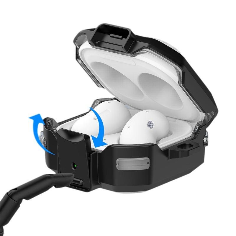 Samsung BudsCore Buds2 Pro Transparent Carbon Fiber Protective Case