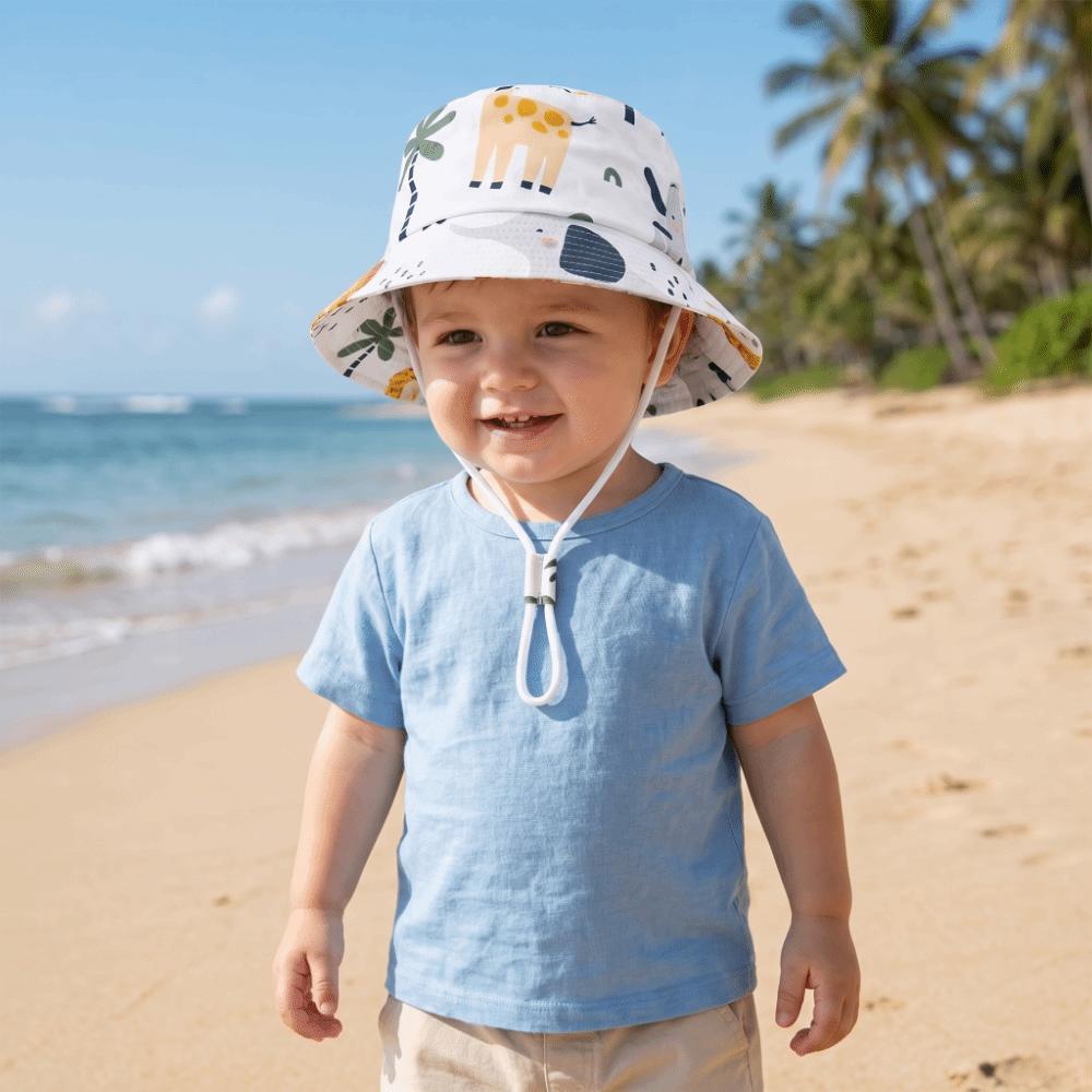 UV Protection Bucket Fisherman Hat Breathable Panama Hat Soft Baby Sun Bonnet  Outdoor Activities