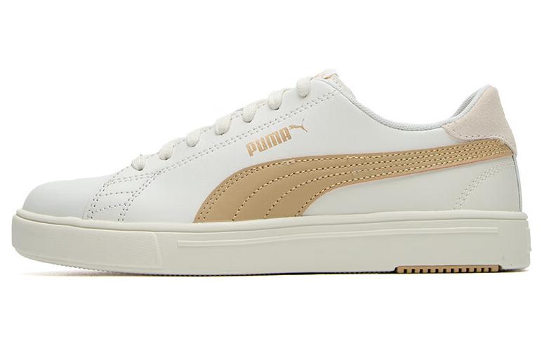 PUMA Serve Pro Lite Удобные Низкие Скейтбордические Кроссовки Унисекс Белый Желтый 374902-32 35.5