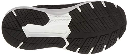 Spalding JIN 3700 Men's Waterproof Walking Shoes, Wide Width, 6E, Black, Size 26.0 cm, G