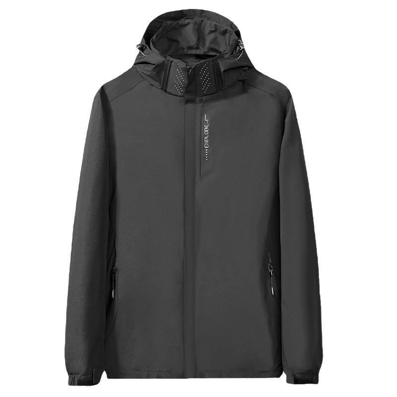 Outdoor Lightweight Jacket New Women's Hiking Jacket Men's Spring and Autumn Coat Men's Single Jacket Couple's Simple Fashion Jacket