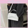 Stylish Pure Color Shoulder Tote Crossbody Bag For Daily Wear In 2023