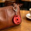 Keychain Pendant Small Barbell Charm Gym Keyring Sports Style Mini Fitness Key Holder Sports Enthusiasts Fitness Bag Sports Accessories