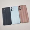 Battery Back Cover For Samsung Galaxy M13 M 13 M135F Rear Housing Case Panel Replace Part With Glass Camera Lens + Logo