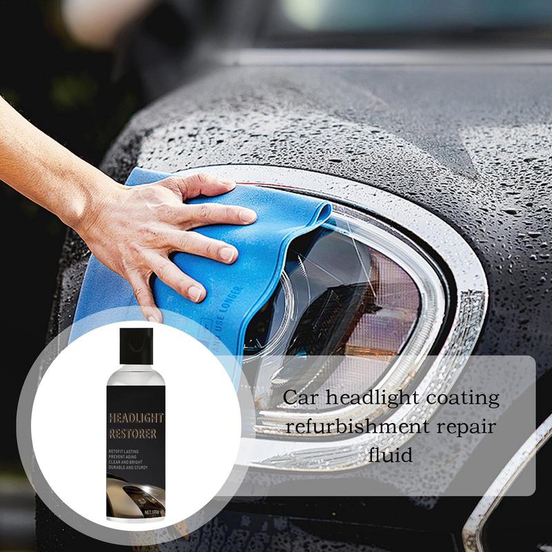 

Car Headlight Repair Fluid Headlight Cleaner Liquid 100ml Renewal Refurbishment Repair Agent Powerful Automotive Lights Restorer CHINA