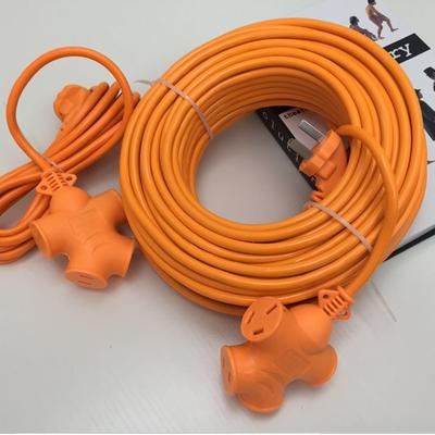 15M High Power Herringbone Floor Socket Explosion-Proof -Drop Industrial Extension Cord