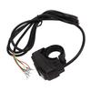 36V 48V Electric Bike Light Horn Switch IP54 Waterproof Control Switch for 22.2mm Handlebar Motorcycles Electric Bicycles Scooters