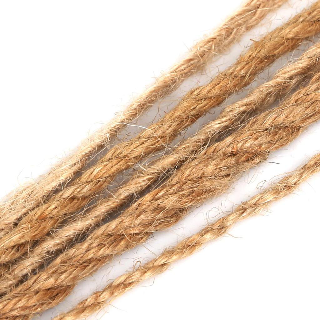 Vysoce kvalitní tkaná konopná šňůra Odolná šňůra pro ručně vyráběné DIY šperky