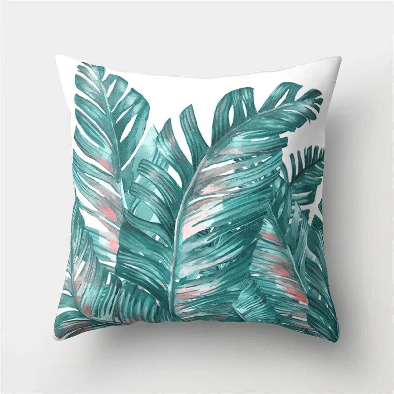 Ginkgo-Baumblatt-Kissenbezug, Schlafzimmer, Wohnzimmer, Wohnkultur, vier Jahreszeiten, Naturlandschaft, Poster